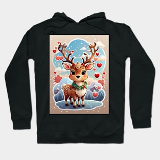 Christmas Reindeer Hoodie